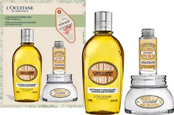 L'Occitane Almond Softening & Moisturizing Holiday Trio (Limited Edition) $74 Value | Nordstrom | Nordstrom