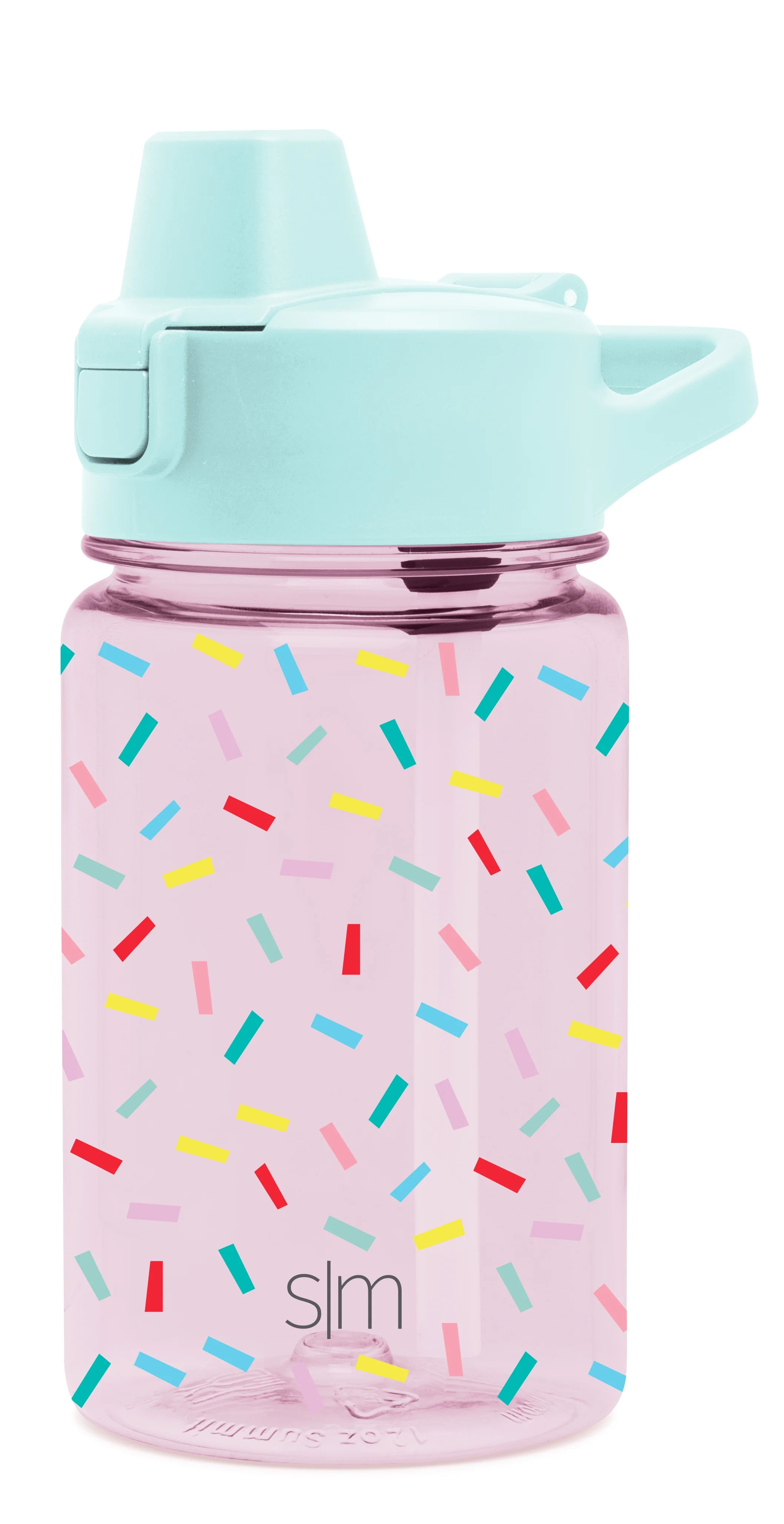 Simple Modern 12 fl oz Reusable Tritan Summit Water Bottle with Silicone Straw Lid | Birthday Cak... | Walmart (US)