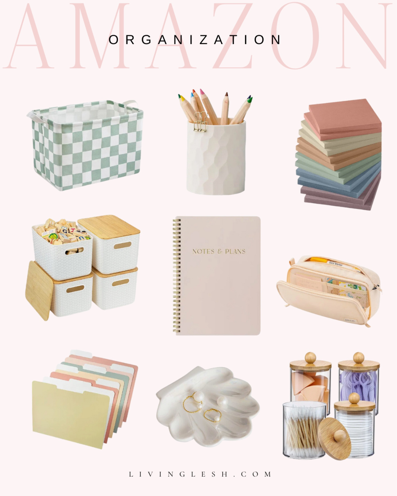 Amazon finds | Amazon deals | Amazon organization | New school year | Home office | School supplies | Home organization | Planner | Sticky notes | Pencil case | Office supplies | Organize your home

#LTKHome #LTKFindsUnder50 #LTKBacktoSchool