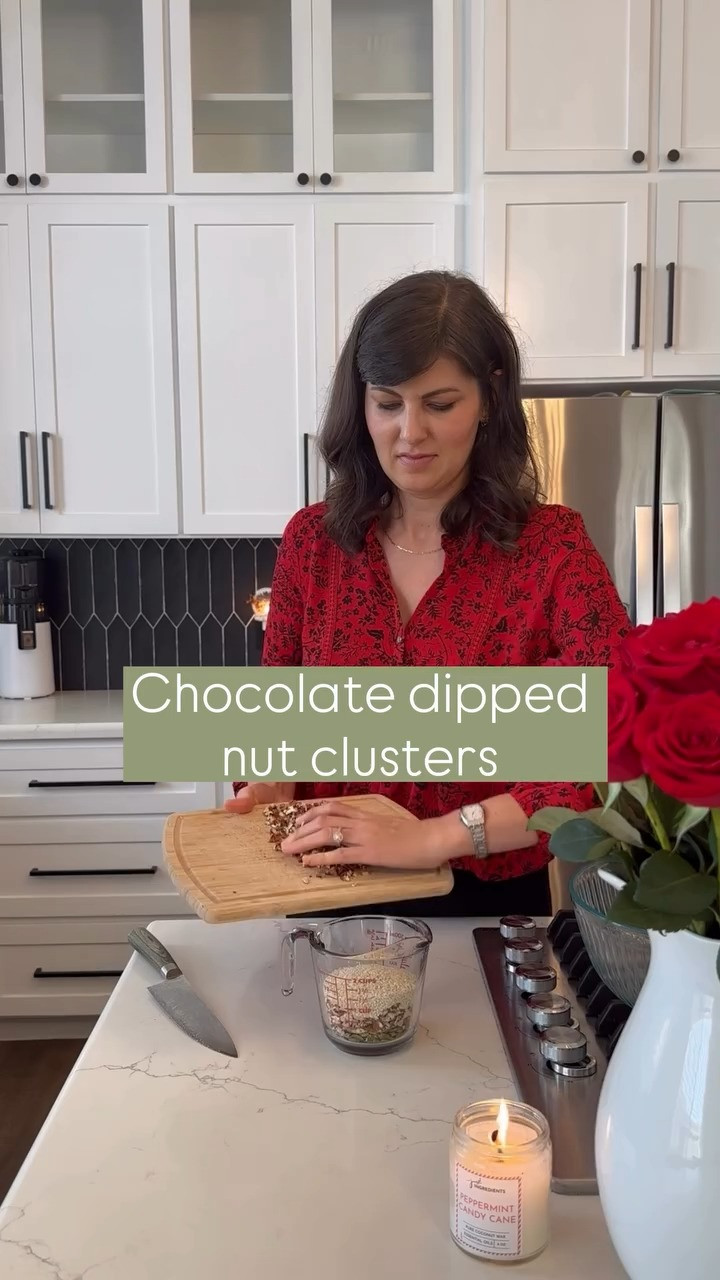 Chocolate Dipped Nut Clusters for the win this holiday season.  

 #LTKfoodie #LTKSeasonal #LTKHome