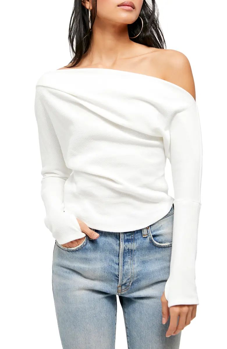 We the Free Fuji Off the Shoulder Thermal Top | Nordstrom