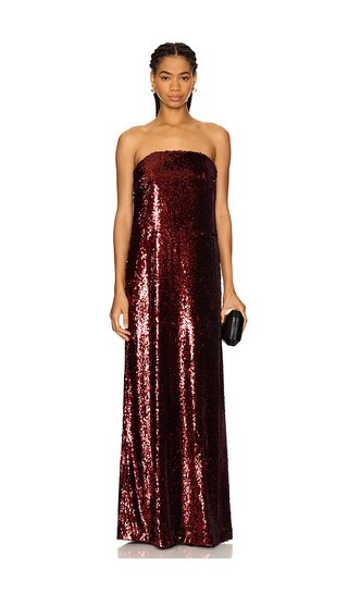 Cosmo Maxi Dress in Cabernet Red | Revolve Clothing (Global)