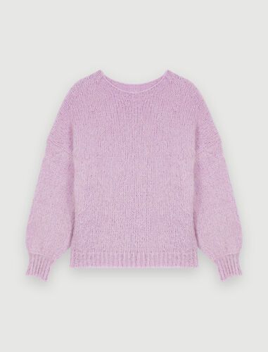 120MIGNON Round neck cashmere sweater | Maje (US)