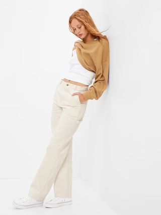 High Rise '90s Loose Carpenter Pants with Washwell | Gap (US)
