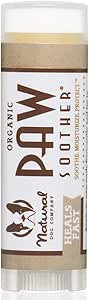 Natural Dog Company Paw Soother Trial Stick, Heals Dry, Cracked, Irritated Dog Paw Pads, Organic,... | Amazon (US)