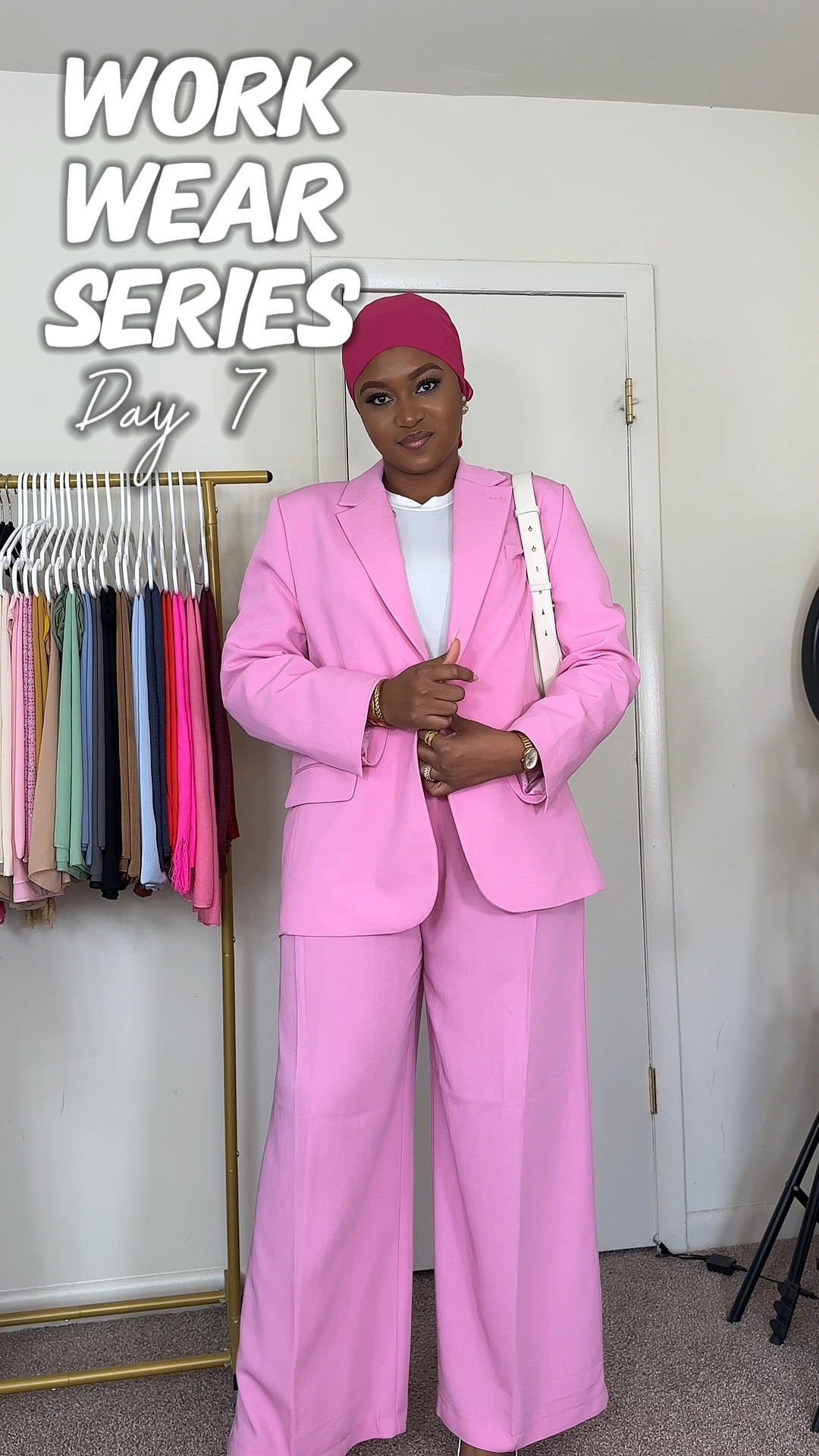 Pretty in pink 💖✨ Add a pop of color to your workwear
*pink suit set is from Zara*
Corporate wear, suit, work wear, pink suit, office wearr

#LTKVideo #LTKStyleTip #LTKWorkwear