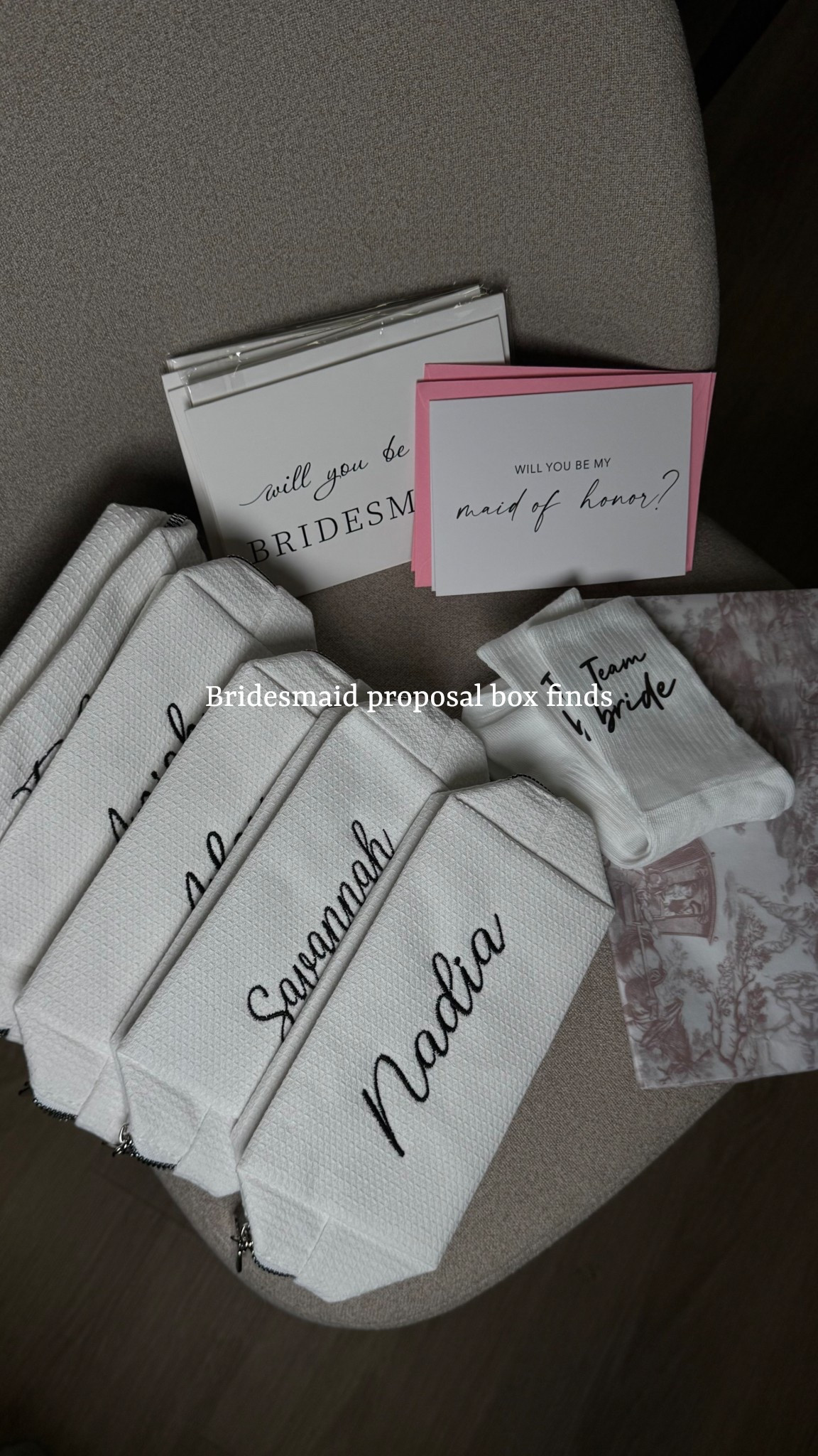 Shein Bridesmaids Finds
Bridesmaid proposal box, proposal box, bridesmaids, bridesmaids finds, team bride, will you be my bridesmaid, will you be my maid of honor 

#LTKWedding #LTKBeauty #LTKFindsUnder50