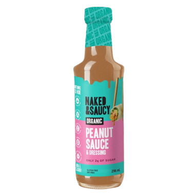 Naked & Saucy Organic Peanut Sauce & Dressing | Well.ca