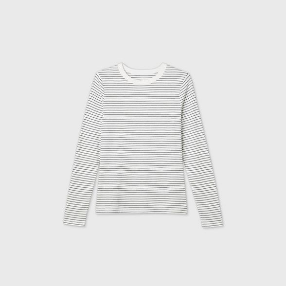 Women's Long Sleeve Fitted T-Shirt - A New Day™ | Target