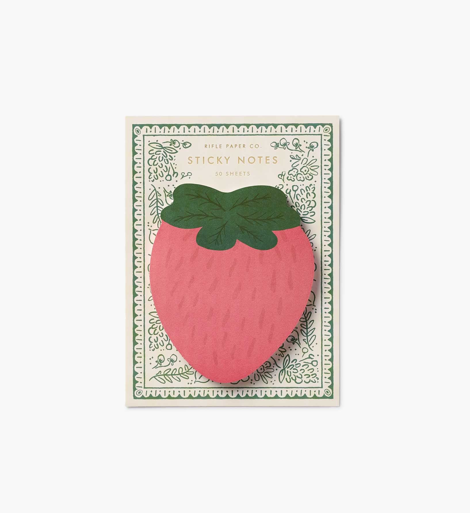 Sticky Notes - Strawberry | Rifle Paper Co.