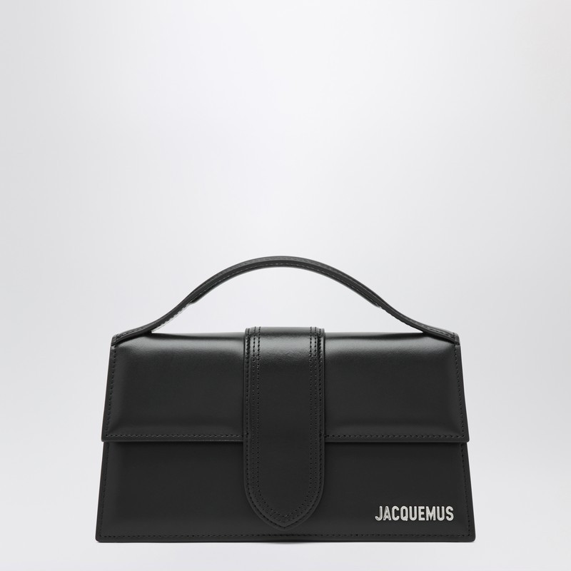 Le Grand Bambino bag in black leather | The Double F