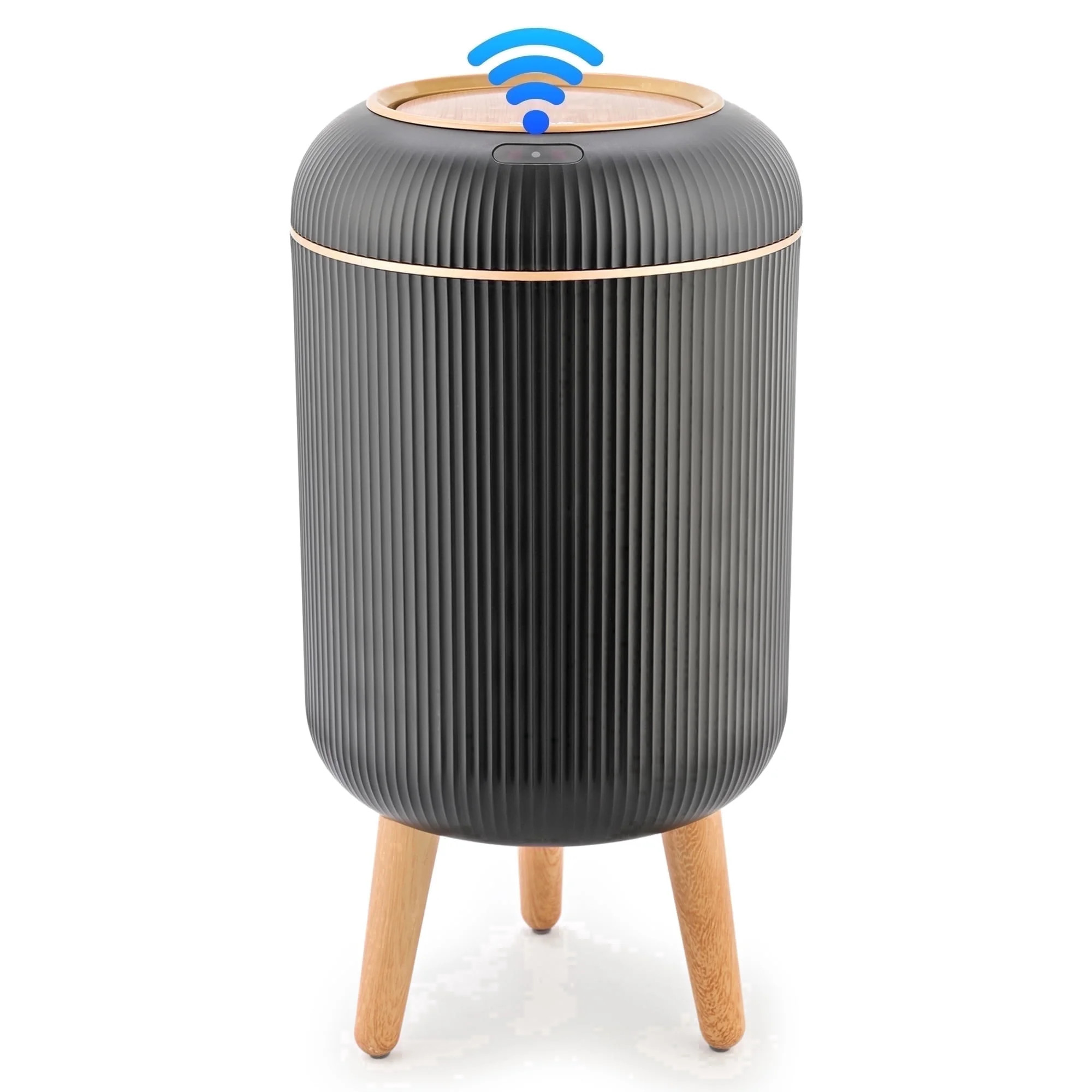 SUSTEAS Motion Sensor Trash Can: Touchless, Automatic, Waterproof for Kitchen, Bathroom (Pink) | Walmart (US)
