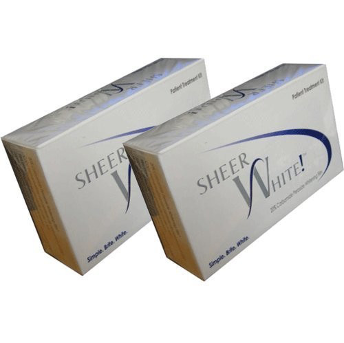 Sheer White Teeth Whitening Strips (Double Pack) (Double Pack) | Amazon (US)