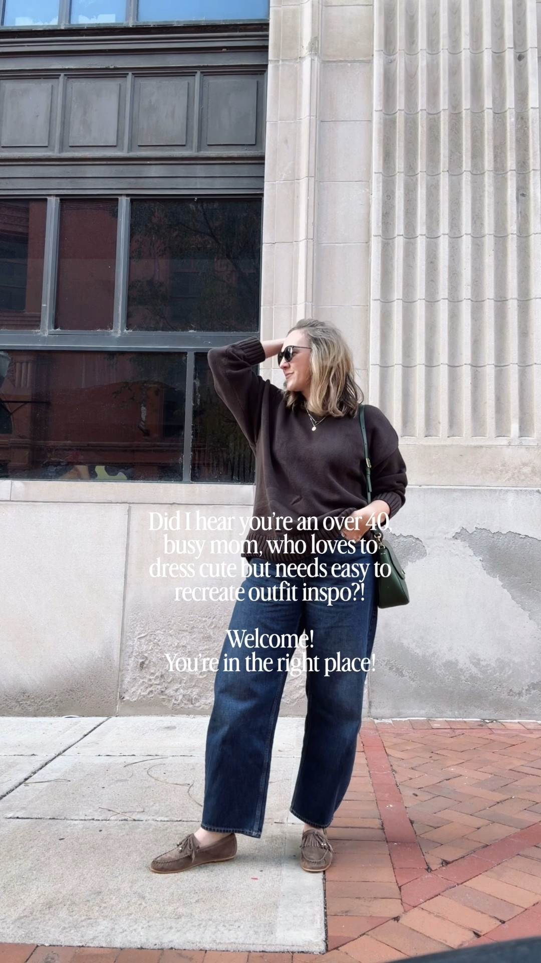 OOTD - 
Sweater - Gap - 100% cotton - this is already oversized - i would stick tts but this one is a size up (feels big) 
Jeans- Gap - up a size 
Shoes- Freda Salvador - sizes 8 and up go up a half size.  Code JENA10
Bag- Clare V 
Sunnies - Maui Jim 

#LTKSeasonal #LTKShoeCrush #LTKStyleTip