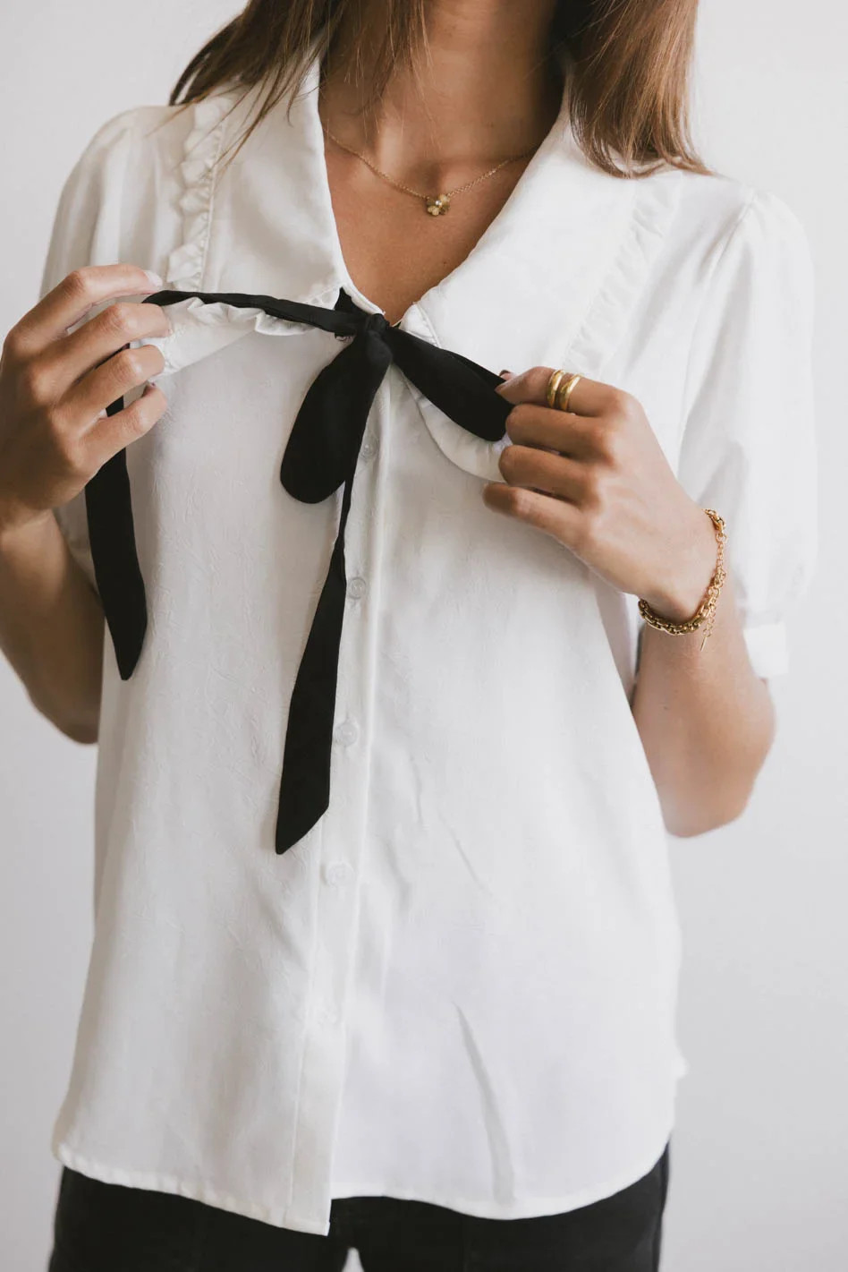 Tommi Collared Blouse | Böhme US