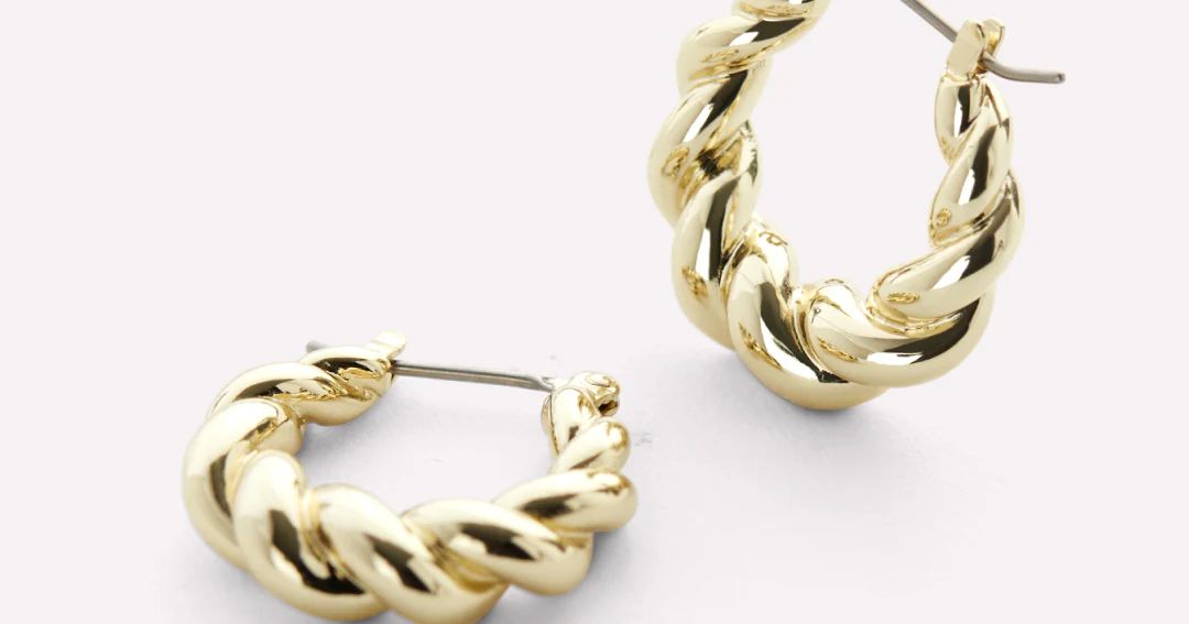 Twisted Hoop Earrings - Paris | Ana Luisa