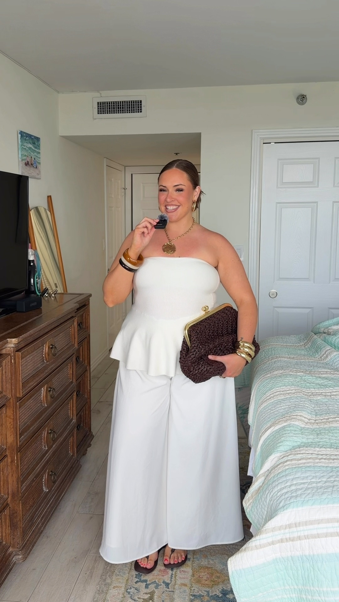 Wearing an xl top & xxl pant!

#LTKMidsize #LTKPlusSize #LTKSaleAlert