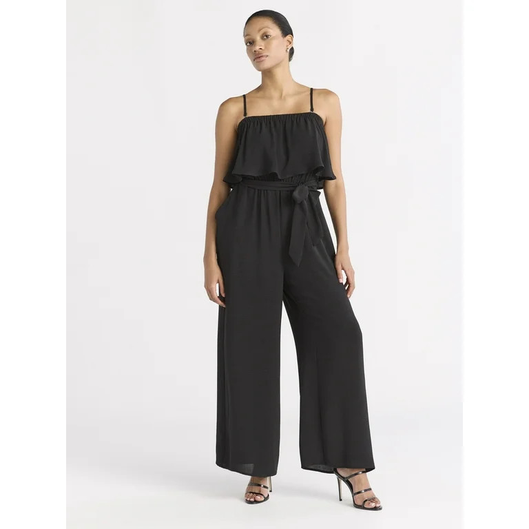 Sofia by Sofia Vergara Women's Strapless Jumpsuit, Sizes XS-XXXL | Walmart (US)