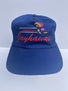 Vintage 90s Kansas University Jayhawks trucker Embroidered Snap Back Hat  | eBay | eBay AU