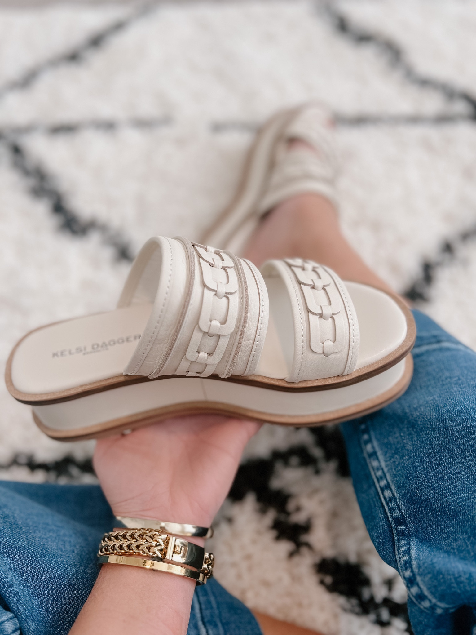 Favorite new sandals of the season - love these platform slides- so comfortable- I sizes down half size in these 

#LTKshoecrush #LTKFind