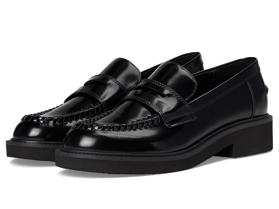 Marc Fisher LTD Dagman Women's Flat Shoes Black Leather : 6 M | Zappos