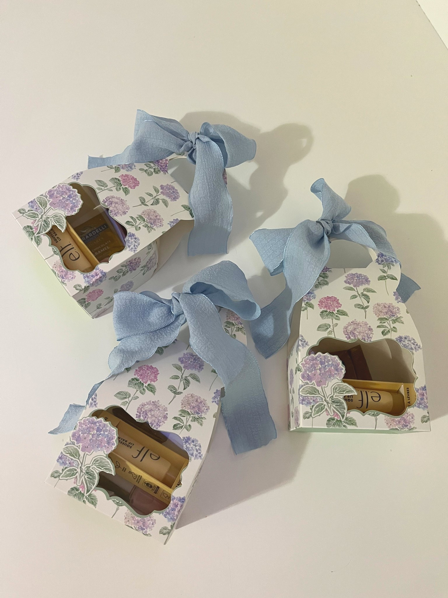 Goodie boxes for Mother’s Day! 🌸🩵✨ #mothersday #giftideas #giftideasforher #diygift #diy 

#LTKBeauty #LTKGiftGuide
