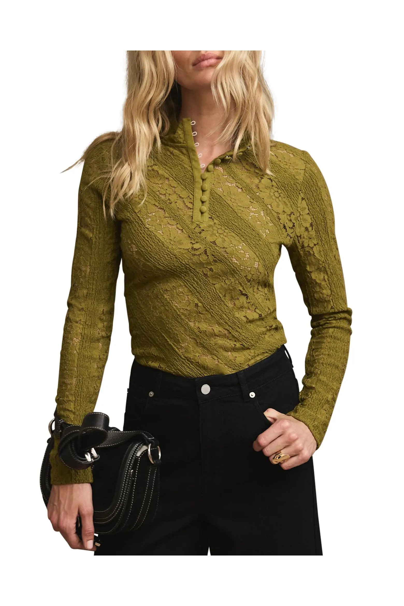 MINT VELVET Lace Detail Top (Women) | Nordstrom | Nordstrom
