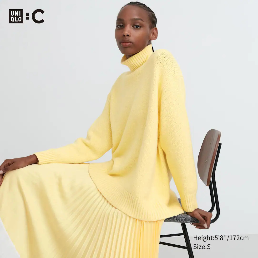 Soft Knit High Neck Jumper | UNIQLO (UK)