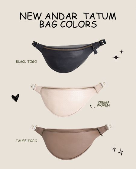 New Tatum Andar bag colors! Which is your fave?? Use my code “TATUM20” to save 

#LTKstyletip #LTKGiftGuide #LTKtravel
