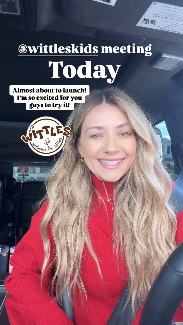@wittleskids meeting  Today  Almost about to launch! I’m so excited for you guys to try it!
