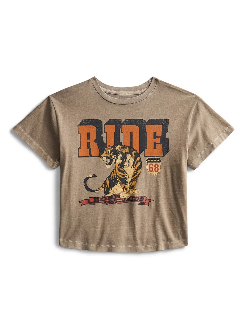 Weekend Academy Boys Graphic Tee with Short Sleeves, Sizes 4-18 | Walmart (US)