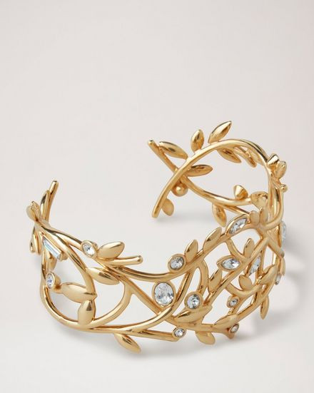 Mulberry Leaf Cuff Bracelet | MULBERRY