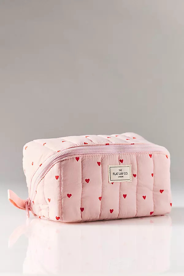 The Flat Lay Co. Marshmallow Flat Lay Makeup Box Bag | Anthropologie (US)