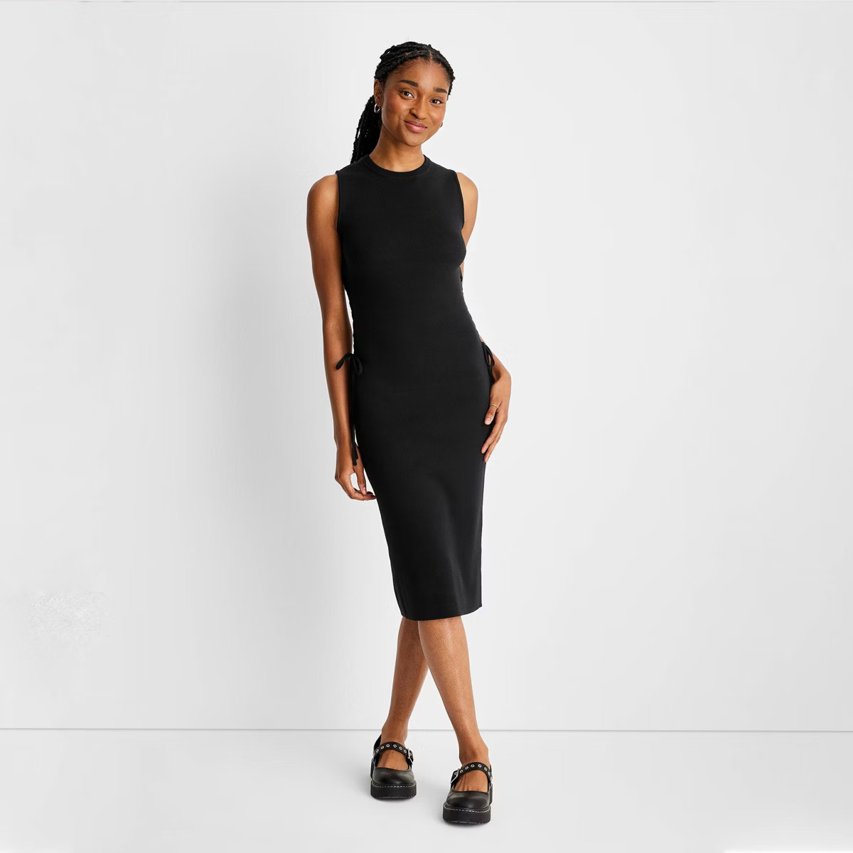 Women's Side-Tie Midi Sweater Dress - Future Collective™ with Reese Blutstein | Target