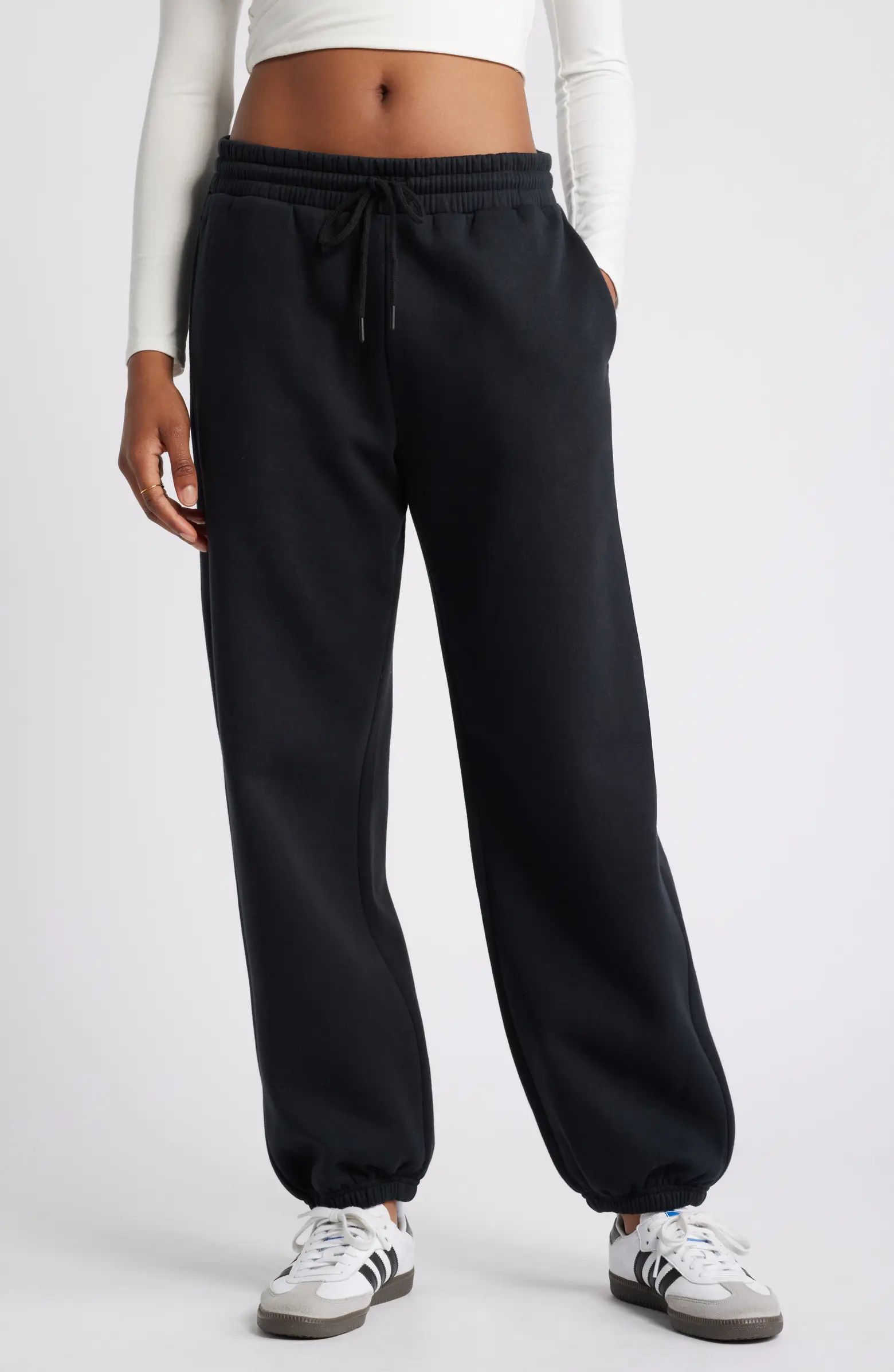 Oversize Fleece Joggers | Nordstrom