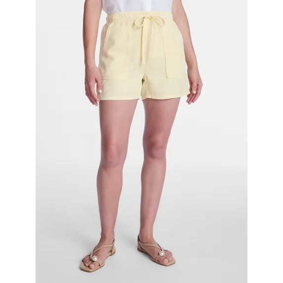 Hero image 0 of Time and Tru Women's Soft Utility Shorts, 4" Inseam, Sizes XS-XXXL, 0 of 6Choose ... | Walmart (US)