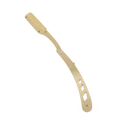 Unique Bargains Durable straight shave for Hair Styling Gold Tone 1 Pc | Target