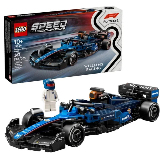 LEGO Speed Champions Williams Racing FW46 F1 Race Car Toys - Building Set For Kids, Boys & Girls,... | Walmart (US)