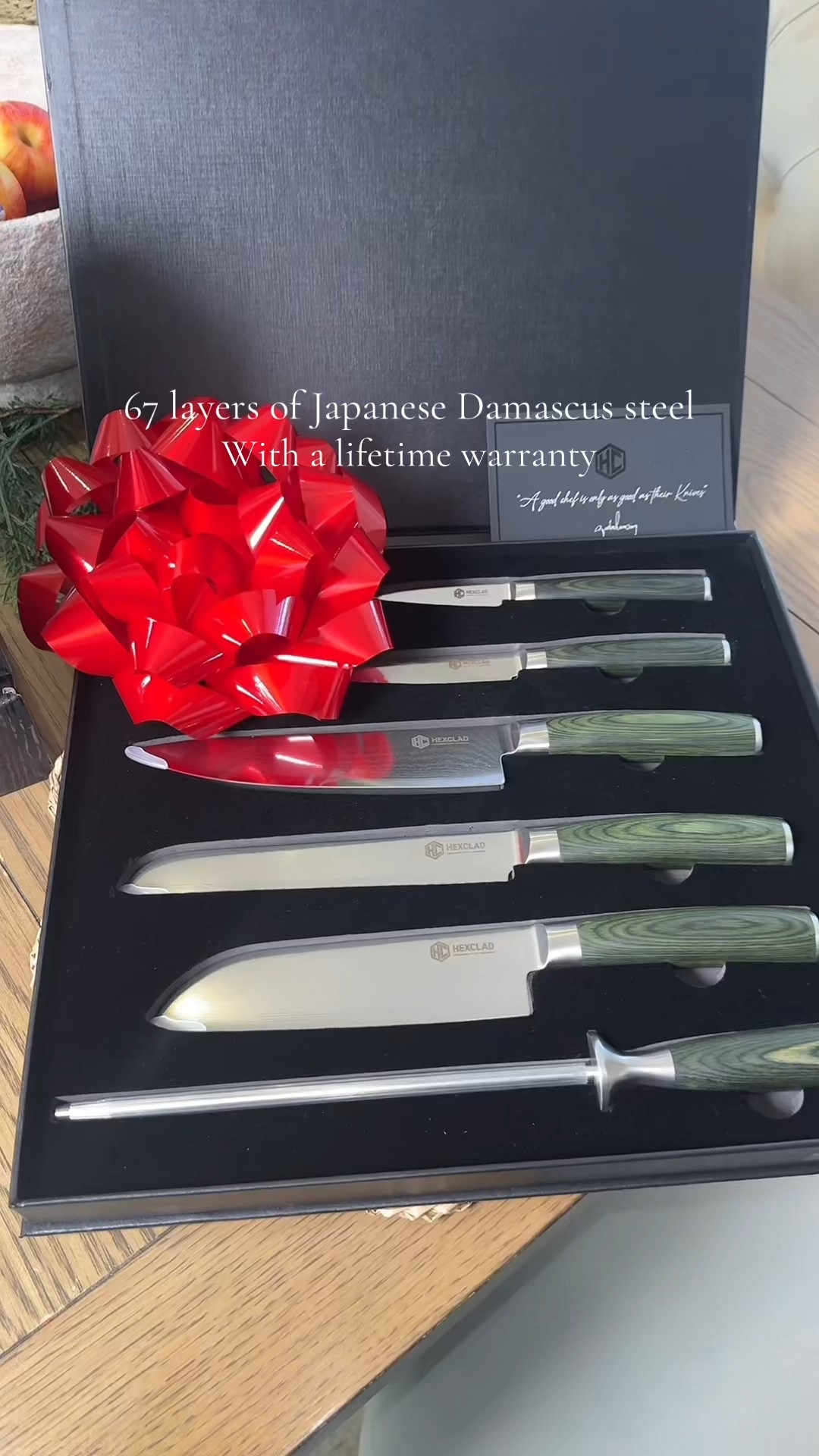 Hexclad Knife Set is literally perfect 

#LTKHome #LTKGiftGuide #LTKSaleAlert