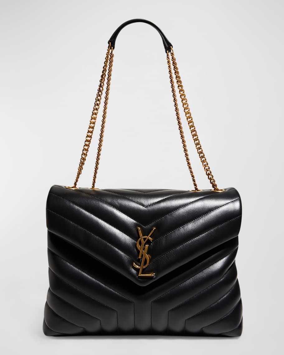 Loulou Medium YSL Shoulder Bag in Quilted Leather | Neiman Marcus