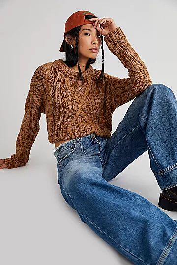 Cutting Edge Cable Pullover | Free People (Global - UK&FR Excluded)