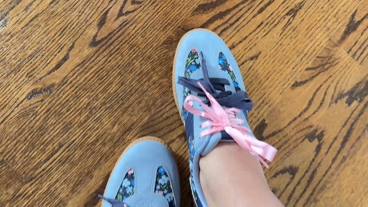 Super fun and girly sneakers by Wonder Nation at Walmart. I always browse the little girls section because they have some of the cutest and fun shoes!  

 #LTKootd #LTKSaleAlert #LTKKids