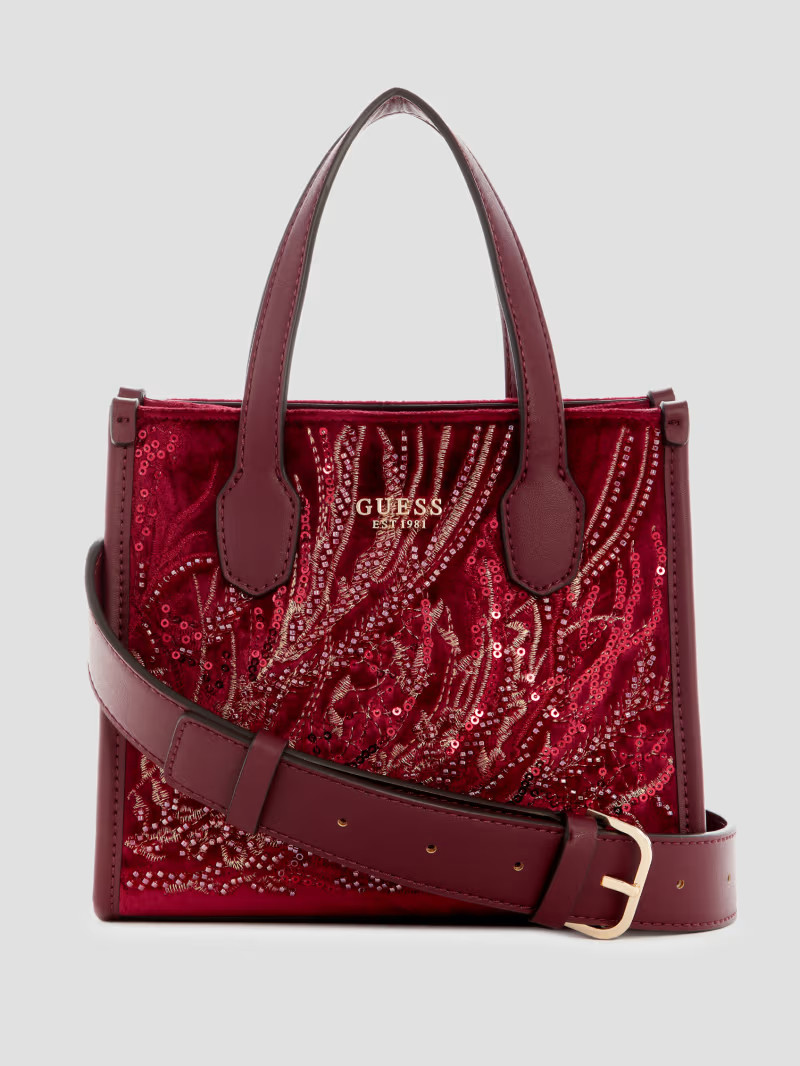 Silvana Velvet Mini Tote | Guess US | Guess (US)