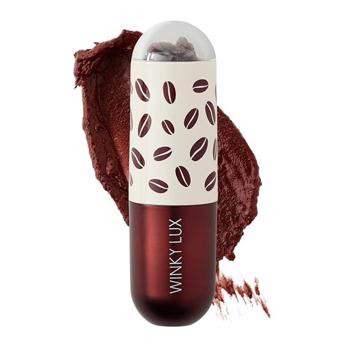 Winky Lux Espresso 'Tini Lip Balm, Ultra-Moisturizing Warm Nude Color with Ceramides, Jojoba Oil,... | Amazon (US)