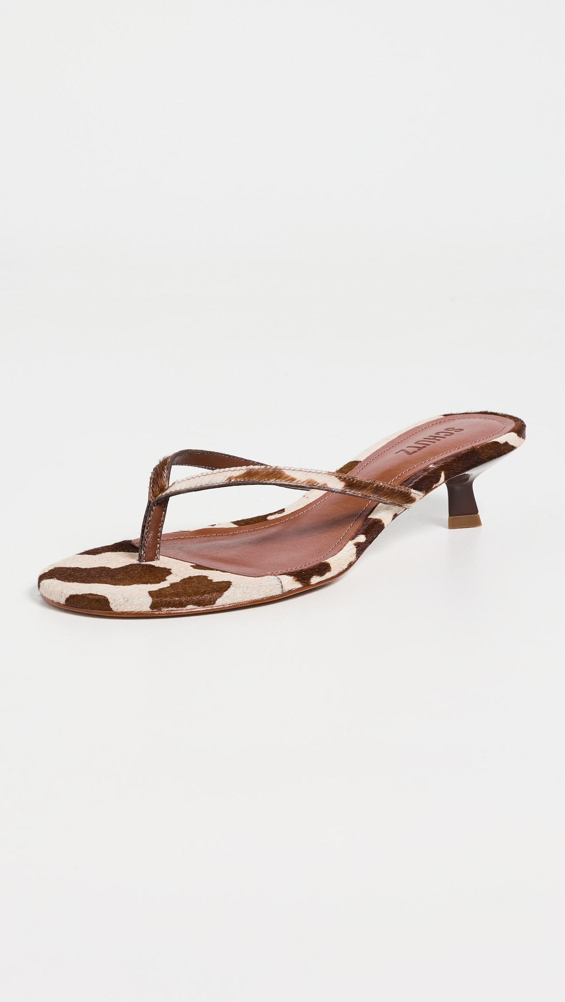 Schutz Carolyn Sandals Pearl Pony 8.5 | Shopbop