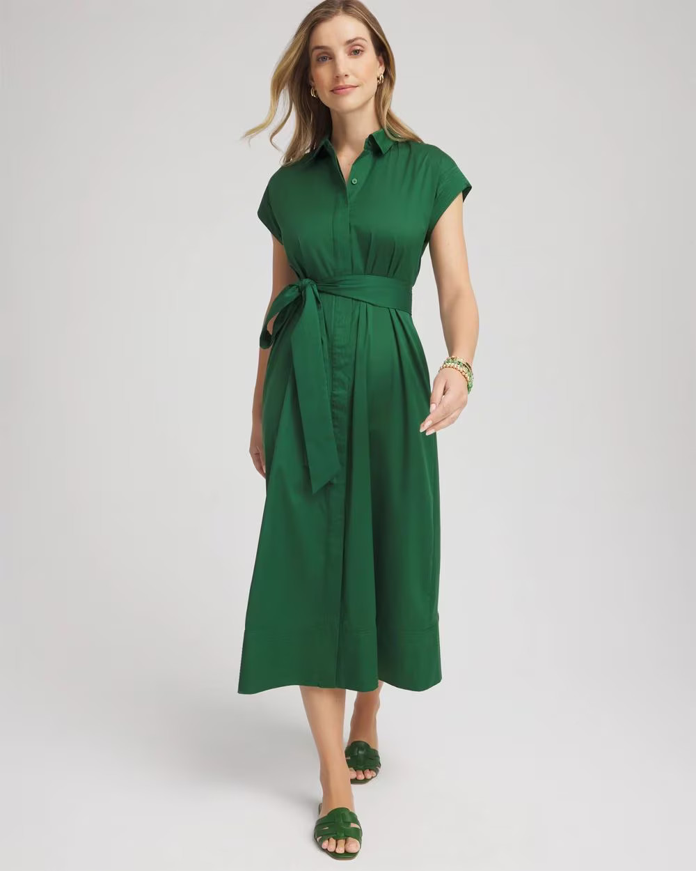 Poplin Midi Shirtdress | Chico's