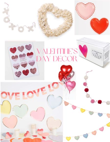Here are some ideas for Valentine’s Day decor and extra touches. I’m personally using the heart plates and stickers to make cookies for my son’s teachers. 

#LTKkids #LTKfamily #LTKSeasonal