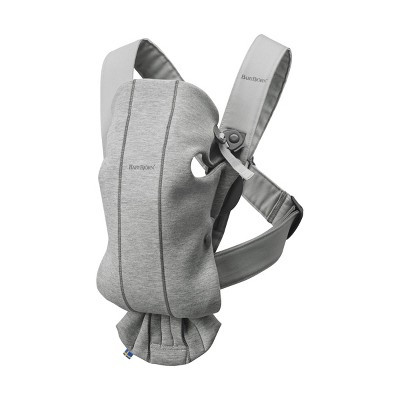 BABYBJÖRN Baby Carrier Mini 3D Jersey - Light Gray | Target