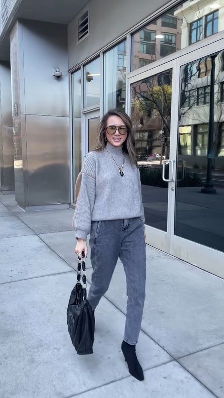 What I wore to a chilly spring work meeting 🧡 You’ve seen me wear this sweater over the holidays. Can easily be transitioned to spring with a mini skirt, cargos or jeans. 

Spring outfit, workwear, jeans, booties, sunglasses, shoulder bag, work bag, The Stylizt 



#LTKSeasonal #LTKworkwear #LTKfindsunder100