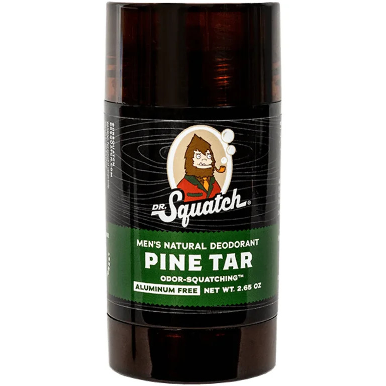 Dr. Squatch Natural Deodorant, Pine Tar, 2.65 oz | Walmart (US)